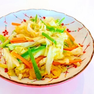 野菜の卵炒め